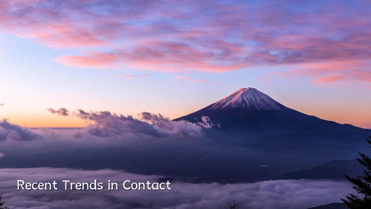 Recent Trends in Contact