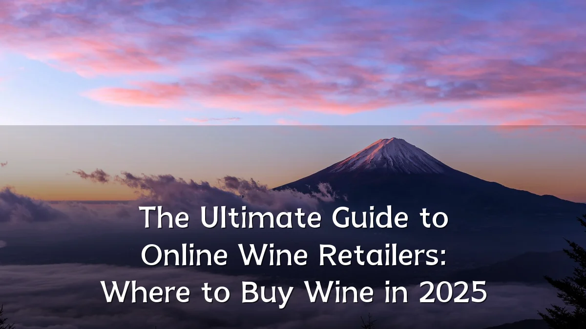 The Ultimate Guide to Online Wine Retailers: Where to Buy Wine in 2025
