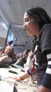 IMG_6754 Preguntando a Felipe Calderón sobre su perspectiva en el empoderamiento juvenil ligado con el Cambio Climático