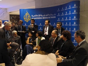 BASIC countries huddle in the wee hours of the morning as talks dragged on without consensus