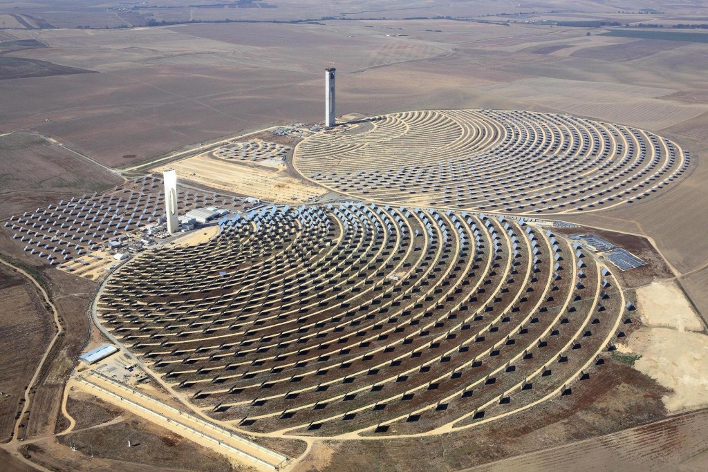 Concentrated solar power in south Africa